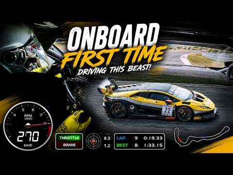 Lamborghini Huracan Super Trofeo – Grobnik 2026 Test Day