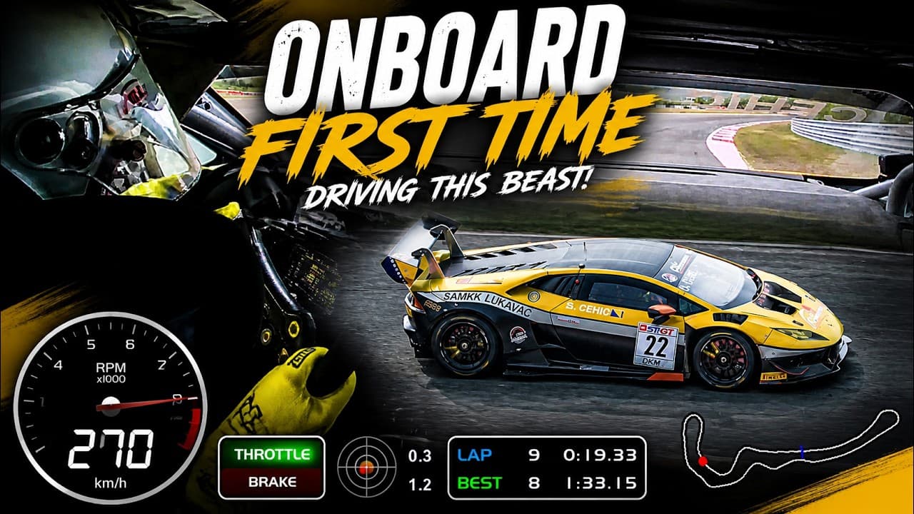 Lamborghini Huracan Super Trofeo – Grobnik 2026 Test Day